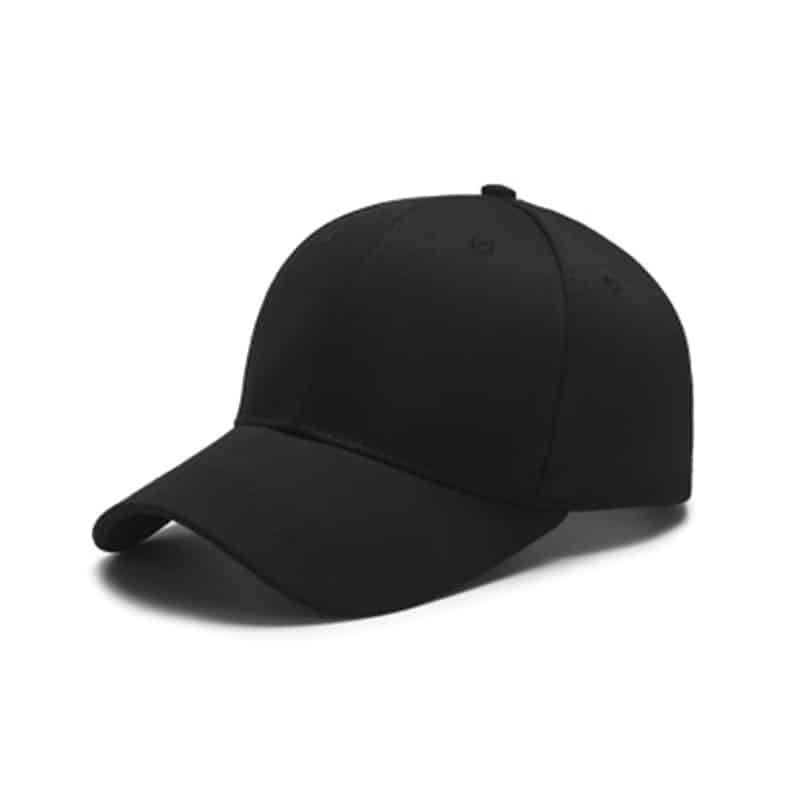 Plain Black Dad Hat