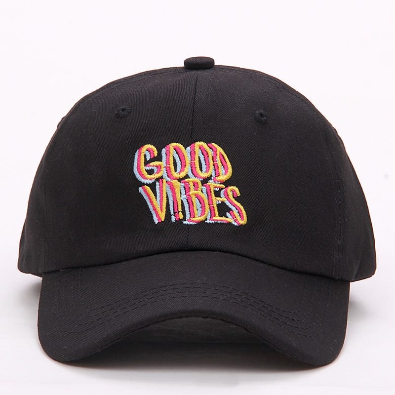 Vibes Black Dad Hat