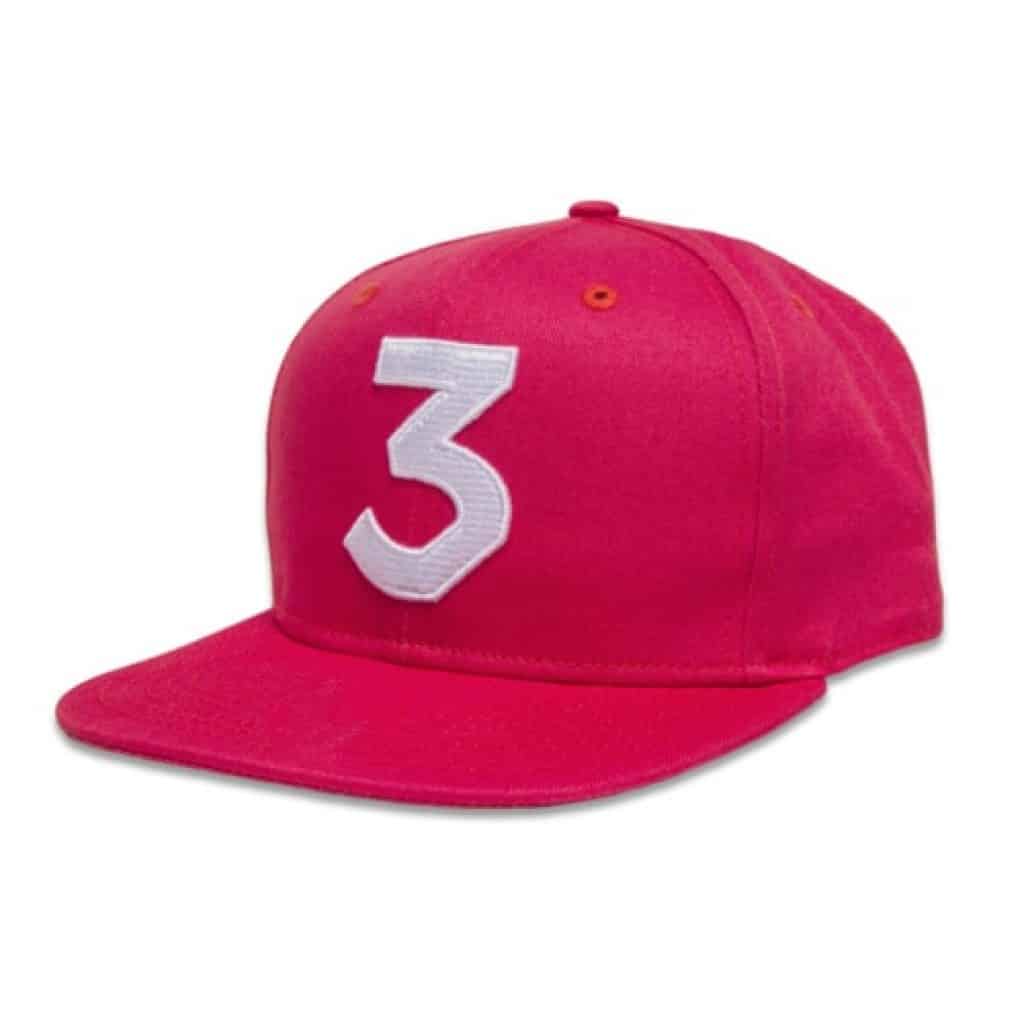 Chance The Rapper 3 Snapback Red 1024x1024 