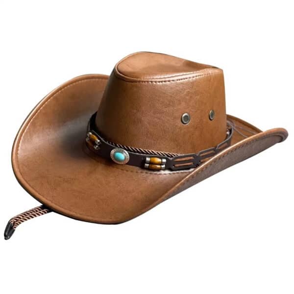 Arthur Morgan Hat Replica Leather Cowboy Hat